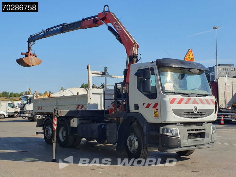 Renault Premium 380 Premium 6X2 Fassi F150A23 Crane Remote Tipper Manual Euro 5 - Kipper vrachtwagen, Kraanwagen: afbeelding 3 Renault Premium 380 Premium 6X2 Fassi F150A23 Crane Remote Tipper Manual Euro 5 - Kipper vrachtwagen, Kraanwagen: afbeelding 3