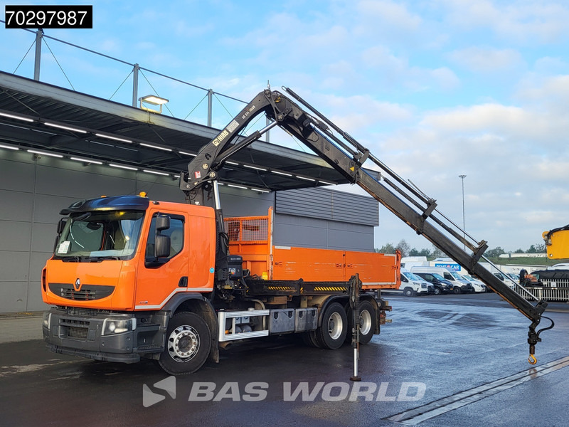 Renault Premium 430 Lander 6X4 10m3 Atelier Tipper RC HIAB 211 EP-4 Crane Big-Axle Euro 5 - Kipper vrachtwagen, Kraanwagen: afbeelding 5 Renault Premium 430 Lander 6X4 10m3 Atelier Tipper RC HIAB 211 EP-4 Crane Big-Axle Euro 5 - Kipper vrachtwagen, Kraanwagen: afbeelding 5