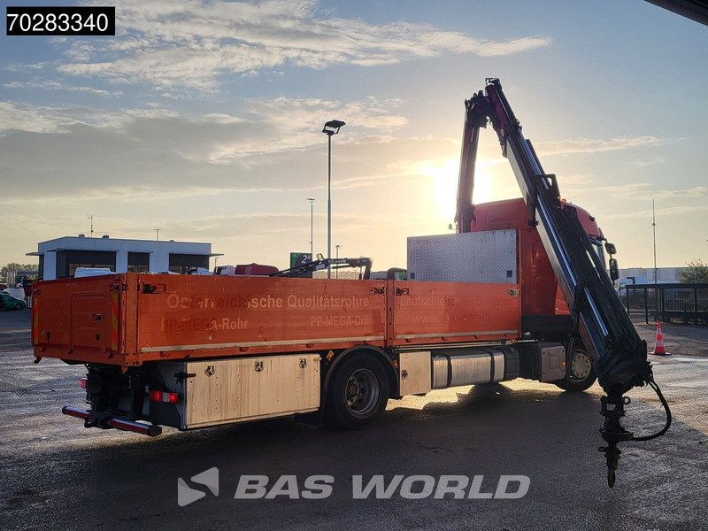 Renault T 380 4X2 Palfinger PK18002-EH Kran Crane Retarder Standklima Euro 6 - Vrachtwagen met open laadbak, Kraanwagen: afbeelding 5 Renault T 380 4X2 Palfinger PK18002-EH Kran Crane Retarder Standklima Euro 6 - Vrachtwagen met open laadbak, Kraanwagen: afbeelding 5