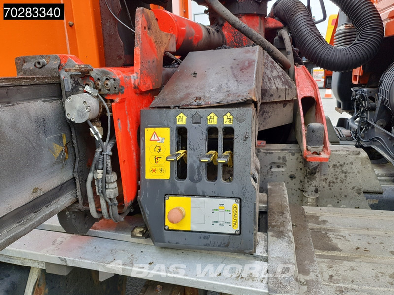 Vrachtwagen met open laadbak, Kraanwagen Renault T 380 4X2 Palfinger PK18002-EH Kran Crane Retarder Standklima Euro 6: afbeelding 19