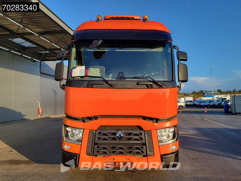 Vrachtwagen met open laadbak, Kraanwagen Renault T 380 4X2 Palfinger PK18002-EH Kran Crane Retarder Standklima Euro 6: afbeelding 12