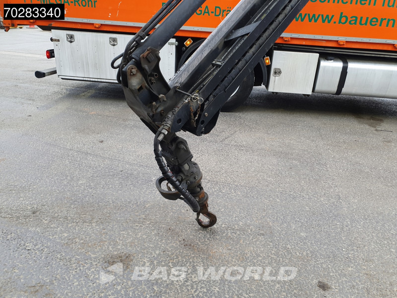 Vrachtwagen met open laadbak, Kraanwagen Renault T 380 4X2 Palfinger PK18002-EH Kran Crane Retarder Standklima Euro 6: afbeelding 7