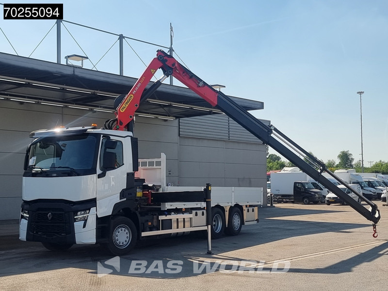 Renault T 440 6X2 2024 NL reg. possible Palfinger PK24.001 SLD Crane Lift+Lenkasche Euro 6 - Vrachtwagen met open laadbak, Kraanwagen: afbeelding 3 Renault T 440 6X2 2024 NL reg. possible Palfinger PK24.001 SLD Crane Lift+Lenkasche Euro 6 - Vrachtwagen met open laadbak, Kraanwagen: afbeelding 3