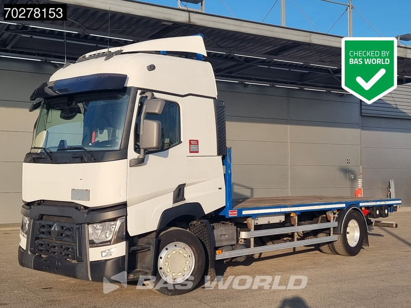 Renault T 460 4X2 19tonner Automatic Hartholz-Boden Standklima Euro 6 - Vrachtwagen met open laadbak: afbeelding 1 Renault T 460 4X2 19tonner Automatic Hartholz-Boden Standklima Euro 6 - Vrachtwagen met open laadbak: afbeelding 1