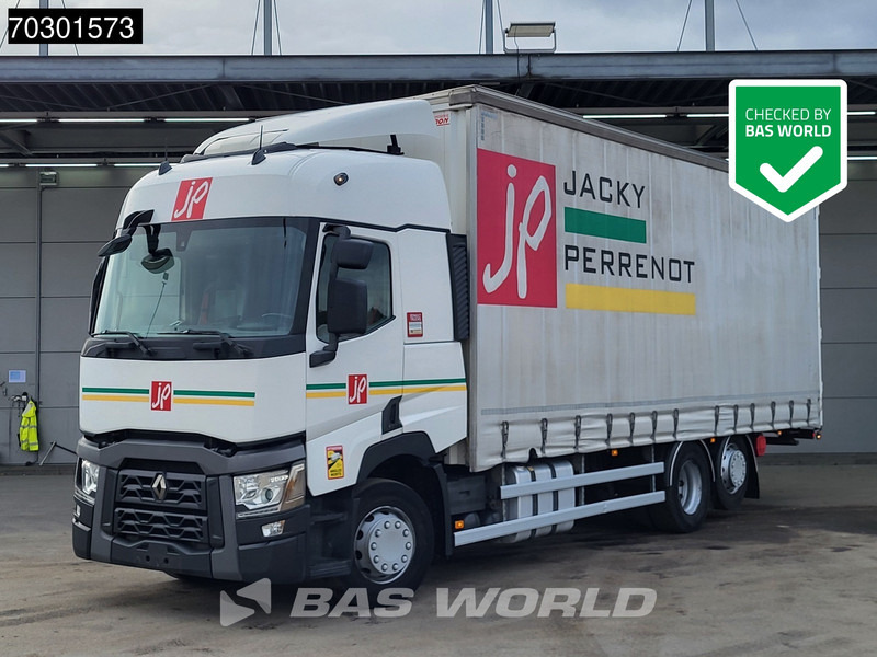 Renault T 480 6X2 Curtainsides Lift + steering axle Automatic Euro 6 - Schuifzeilen vrachtwagen: afbeelding 1 Renault T 480 6X2 Curtainsides Lift + steering axle Automatic Euro 6 - Schuifzeilen vrachtwagen: afbeelding 1