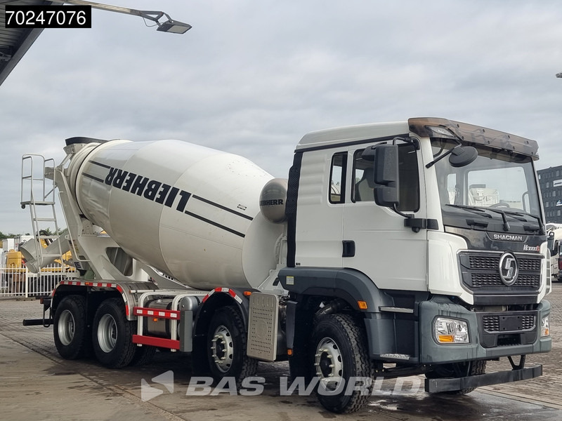 SHACMAN 8x4 EURO 6 8X4 NEW! 8m3 Liebherr Mixer Big-Axle Steel Suspension - Betonmixer: afbeelding 3 SHACMAN 8x4 EURO 6 8X4 NEW! 8m3 Liebherr Mixer Big-Axle Steel Suspension - Betonmixer: afbeelding 3
