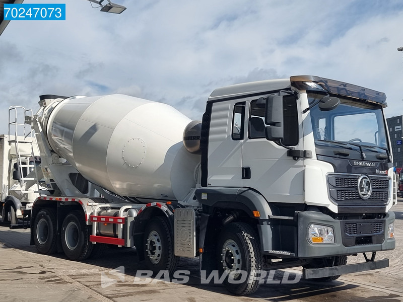 SHACMAN M3000 S 8X4 8m3 Liebherr mixer Manual Big-Axle Steelsuspension - Betonmixer: afbeelding 3 SHACMAN M3000 S 8X4 8m3 Liebherr mixer Manual Big-Axle Steelsuspension - Betonmixer: afbeelding 3