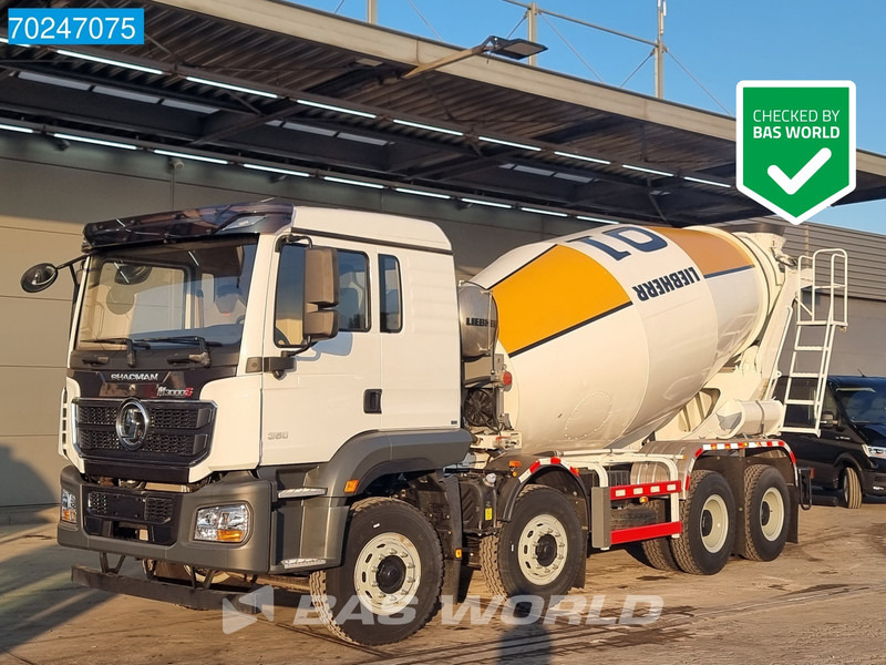 SHACMAN M3000 S 8X4 NEW! 8m3 Liebherr Mixer Big-Axle Steelsuspension - Betonmixer: afbeelding 1 SHACMAN M3000 S 8X4 NEW! 8m3 Liebherr Mixer Big-Axle Steelsuspension - Betonmixer: afbeelding 1