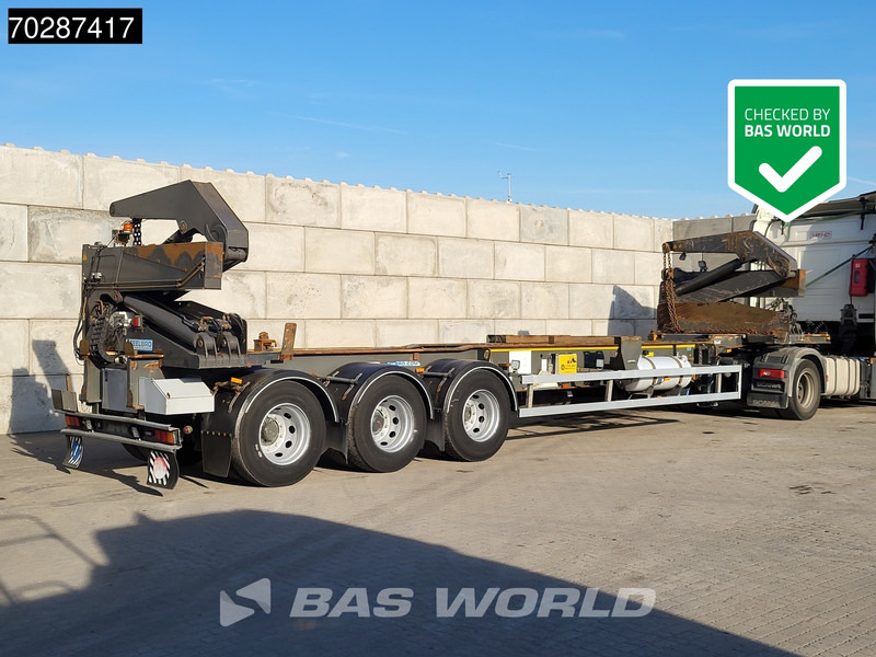 STEELBRO NEW Remote Controle Sideloader Seitenlader - Containertransporter/ Wissellaadbak oplegger: afbeelding 1 STEELBRO NEW Remote Controle Sideloader Seitenlader - Containertransporter/ Wissellaadbak oplegger: afbeelding 1