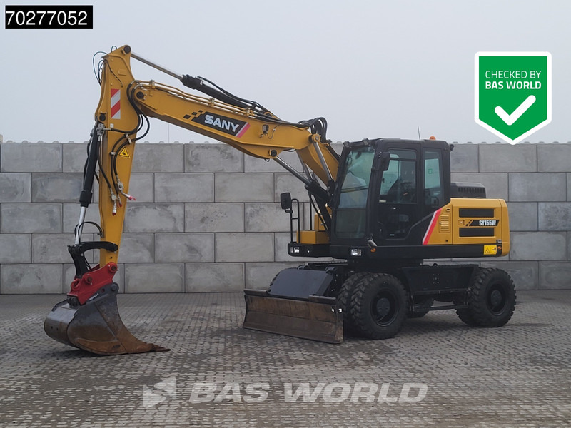 Sany SY155 W - Mobiele graafmachine: afbeelding 1 Sany SY155 W - Mobiele graafmachine: afbeelding 1