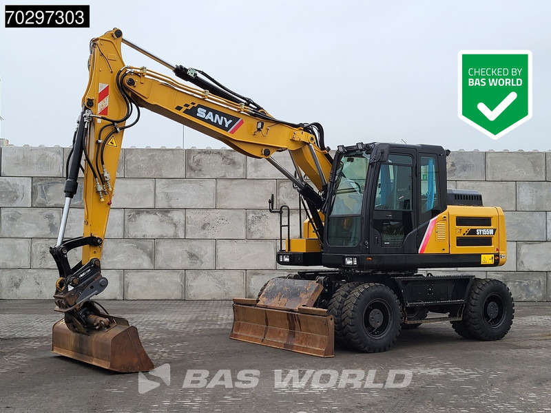 Sany SY155 W - Mobiele graafmachine: afbeelding 1 Sany SY155 W - Mobiele graafmachine: afbeelding 1