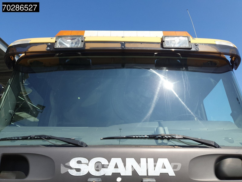 Vrachtwagen met open laadbak, Kraanwagen Scania 124G 470 8X4 Palfinger PK45000 C4 Crane Kran Fly-Jib Manual Steering Axle Euro 3: afbeelding 15