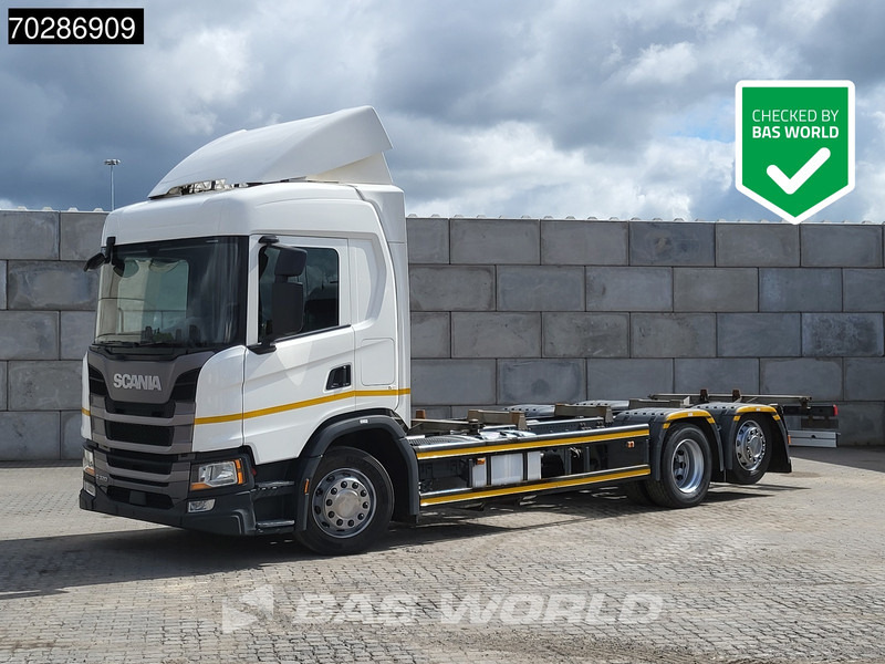 Scania G320 6X2 BDF Lift Axle Automatic Euro 6 - Containertransporter/ Wissellaadbak vrachtwagen: afbeelding 1 Scania G320 6X2 BDF Lift Axle Automatic Euro 6 - Containertransporter/ Wissellaadbak vrachtwagen: afbeelding 1