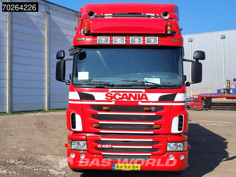 Scania G420 6X2 Van Dijk Cattle transport Liftable floor Lift-Asche Euro 5 - Bakwagen: afbeelding 5 Scania G420 6X2 Van Dijk Cattle transport Liftable floor Lift-Asche Euro 5 - Bakwagen: afbeelding 5