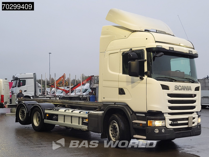 Scania G450 G 6X2 Full air suspension Automatic Lift+steering Axle Euro 6 - Containertransporter/ Wissellaadbak vrachtwagen: afbeelding 3 Scania G450 G 6X2 Full air suspension Automatic Lift+steering Axle Euro 6 - Containertransporter/ Wissellaadbak vrachtwagen: afbeelding 3