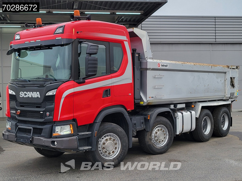 Scania G500 G 8X4 15m3 Istrail Tipper Retarder 3-Pedals Steel suspension Big-Axle Navi Euro 6 - Kipper vrachtwagen: afbeelding 5 Scania G500 G 8X4 15m3 Istrail Tipper Retarder 3-Pedals Steel suspension Big-Axle Navi Euro 6 - Kipper vrachtwagen: afbeelding 5