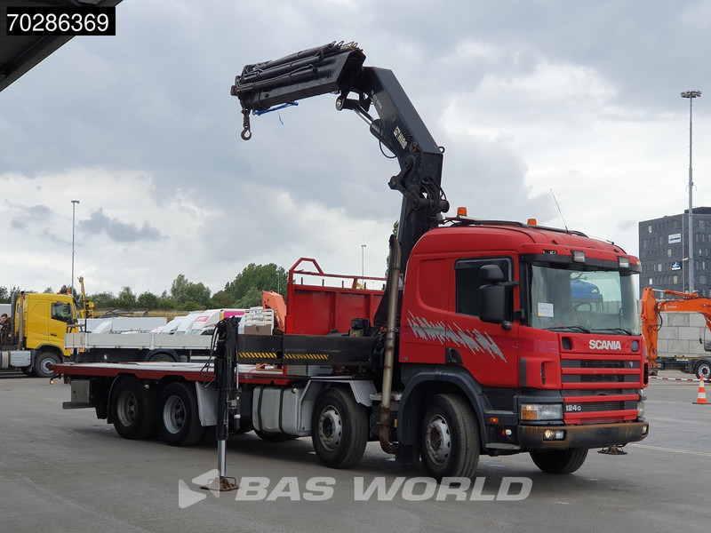 Scania P124 P 8X2 HIAB 477EP-5 HIPRO 2013 year Kran Crane Lift Axle Manual Euro 2 - Vrachtwagen met open laadbak, Kraanwagen: afbeelding 3 Scania P124 P 8X2 HIAB 477EP-5 HIPRO 2013 year Kran Crane Lift Axle Manual Euro 2 - Vrachtwagen met open laadbak, Kraanwagen: afbeelding 3