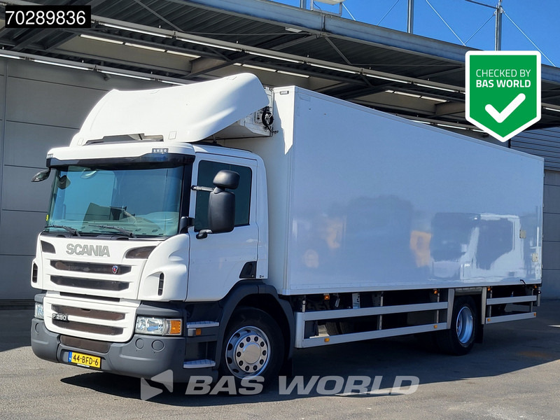 Scania P250 P 4X2 NL-Truck FRIGOBLOCK FK13SL 2000kg Ladebordwand Automatic Euro 6 - Koelwagen vrachtwagen: afbeelding 1 Scania P250 P 4X2 NL-Truck FRIGOBLOCK FK13SL 2000kg Ladebordwand Automatic Euro 6 - Koelwagen vrachtwagen: afbeelding 1