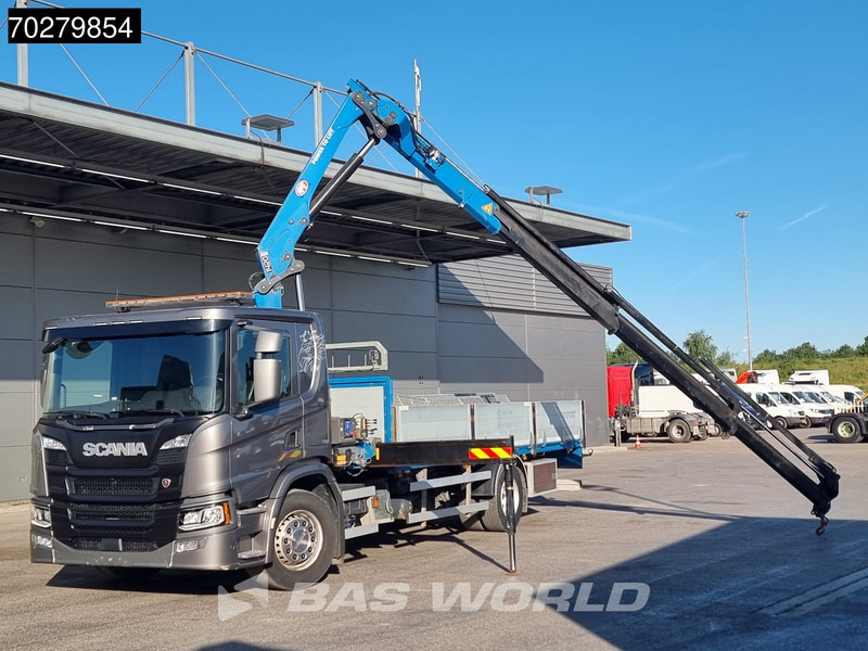 Scania P280 4X2 HMF 1420K-RC Kran Crane Automatic Euro 6 - Vrachtwagen met open laadbak, Kraanwagen: afbeelding 5 Scania P280 4X2 HMF 1420K-RC Kran Crane Automatic Euro 6 - Vrachtwagen met open laadbak, Kraanwagen: afbeelding 5