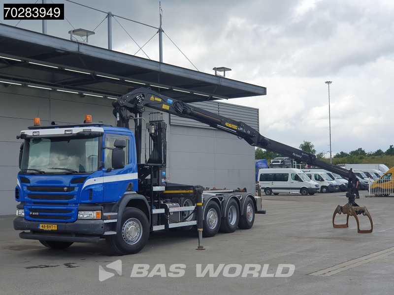 Scania P410 8X2 NL-Truck Palfinger Q150Z Crane 30T VDL hooklift Lift-Lenkachse Euro 6 - Haakarmsysteem vrachtwagen, Kraanwagen: afbeelding 5 Scania P410 8X2 NL-Truck Palfinger Q150Z Crane 30T VDL hooklift Lift-Lenkachse Euro 6 - Haakarmsysteem vrachtwagen, Kraanwagen: afbeelding 5