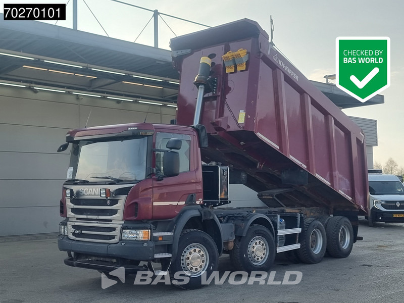 Scania P410 8X4 28m3 KH Kipper Big-Axle Steel suspension Euro 6 - Kipper vrachtwagen: afbeelding 1 Scania P410 8X4 28m3 KH Kipper Big-Axle Steel suspension Euro 6 - Kipper vrachtwagen: afbeelding 1