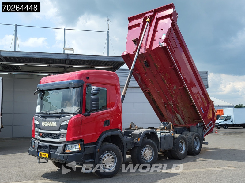 Scania P410 8X4 NL Truck 19m3 tipper Body Heating Big-Axle Steelsuspension Euro 6 - Kipper vrachtwagen: afbeelding 2 Scania P410 8X4 NL Truck 19m3 tipper Body Heating Big-Axle Steelsuspension Euro 6 - Kipper vrachtwagen: afbeelding 2