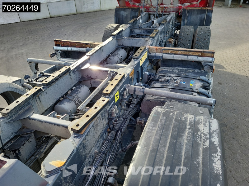 Kipper vrachtwagen Scania P410 8X4 NL-Truck 19m3 tipper box heating Big-Axle Steelsuspension Automatic: afbeelding 18