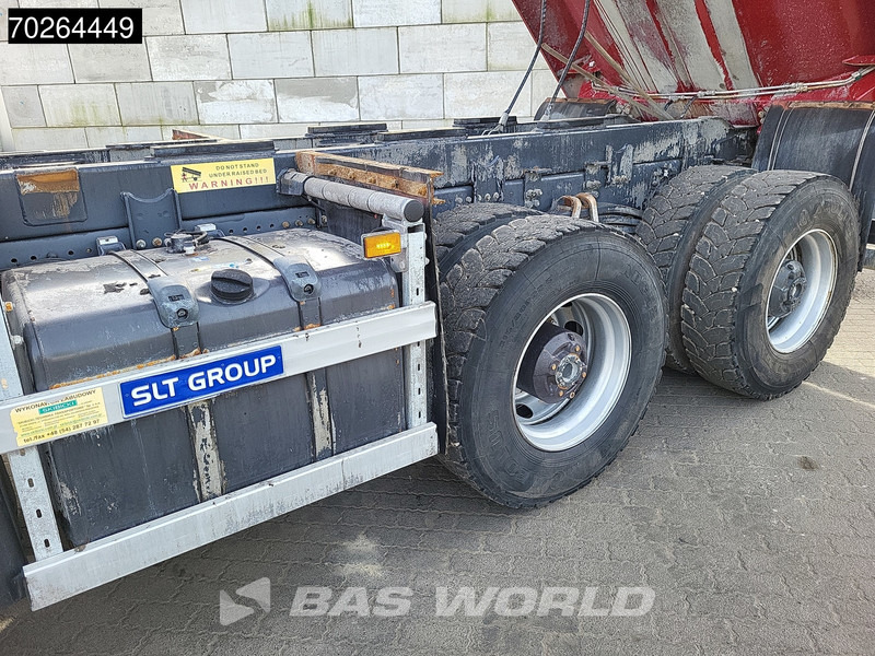 Kipper vrachtwagen Scania P410 8X4 NL-Truck 19m3 tipper box heating Big-Axle Steelsuspension Automatic: afbeelding 19