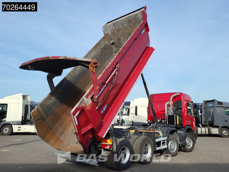 Scania P410 8X4 NL-Truck 19m3 tipper box heating Big-Axle Steelsuspension Automatic - Kipper vrachtwagen: afbeelding 5 Scania P410 8X4 NL-Truck 19m3 tipper box heating Big-Axle Steelsuspension Automatic - Kipper vrachtwagen: afbeelding 5