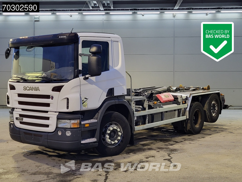 Scania P420 6X2 20 tons Dalby containersystem Lift-Axle Manual Euro 5 - Haakarmsysteem vrachtwagen: afbeelding 1 Scania P420 6X2 20 tons Dalby containersystem Lift-Axle Manual Euro 5 - Haakarmsysteem vrachtwagen: afbeelding 1