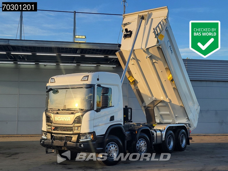 Scania P420 8X4 NEW 18m3 KH Tipper Big-Axle Steelsuspension Automatic Euro 6 - Kipper vrachtwagen: afbeelding 1 Scania P420 8X4 NEW 18m3 KH Tipper Big-Axle Steelsuspension Automatic Euro 6 - Kipper vrachtwagen: afbeelding 1