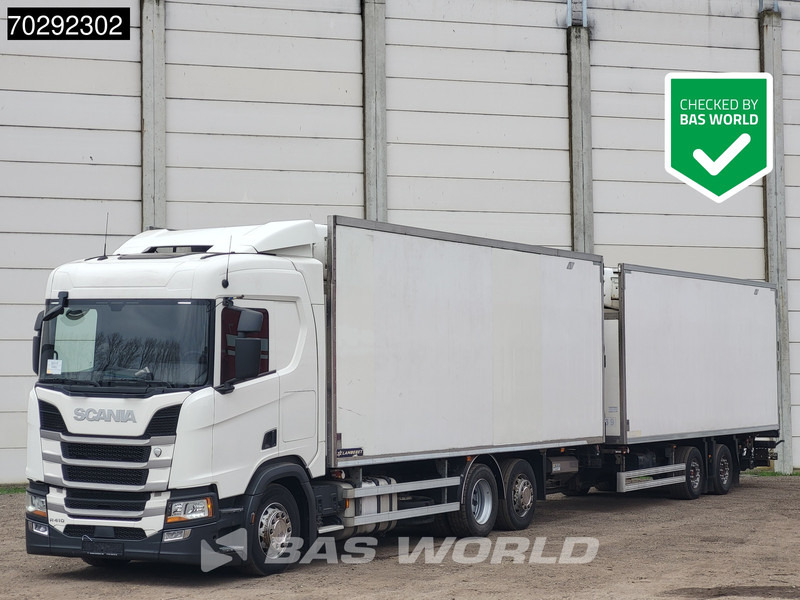 Scania R410 6X2 Refrigerated Combi Lamberet Carrier Retarder Euro 6 - Koelwagen vrachtwagen: afbeelding 1 Scania R410 6X2 Refrigerated Combi Lamberet Carrier Retarder Euro 6 - Koelwagen vrachtwagen: afbeelding 1