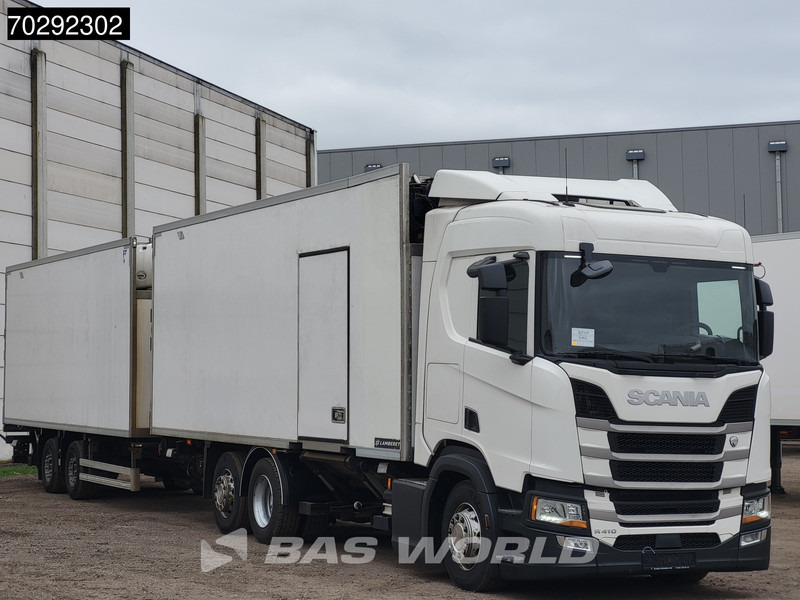 Scania R410 6X2 Refrigerated Combi Lamberet Carrier Retarder Euro 6 - Koelwagen vrachtwagen: afbeelding 3 Scania R410 6X2 Refrigerated Combi Lamberet Carrier Retarder Euro 6 - Koelwagen vrachtwagen: afbeelding 3