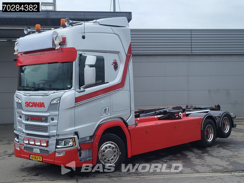 Scania R450 R 6X2 NL-Truck 26t Haak Retarder Liftas Navi Euro 6 - Haakarmsysteem vrachtwagen: afbeelding 3 Scania R450 R 6X2 NL-Truck 26t Haak Retarder Liftas Navi Euro 6 - Haakarmsysteem vrachtwagen: afbeelding 3
