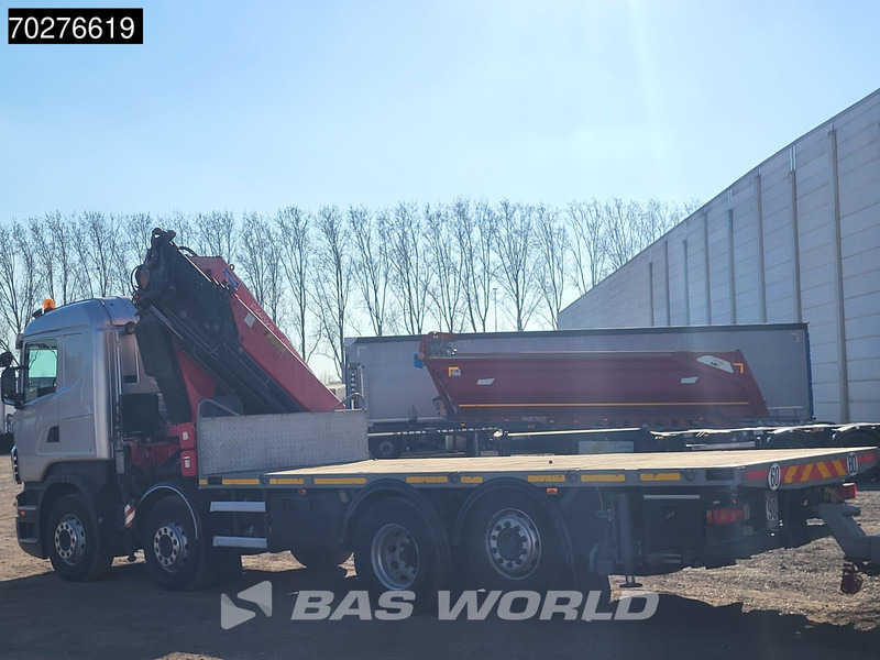 Scania R480 8X2 FASSI F660AXP.25 Manual Retarder Lift+Lenkachse Euro 5 - Vrachtwagen met open laadbak, Kraanwagen: afbeelding 2 Scania R480 8X2 FASSI F660AXP.25 Manual Retarder Lift+Lenkachse Euro 5 - Vrachtwagen met open laadbak, Kraanwagen: afbeelding 2