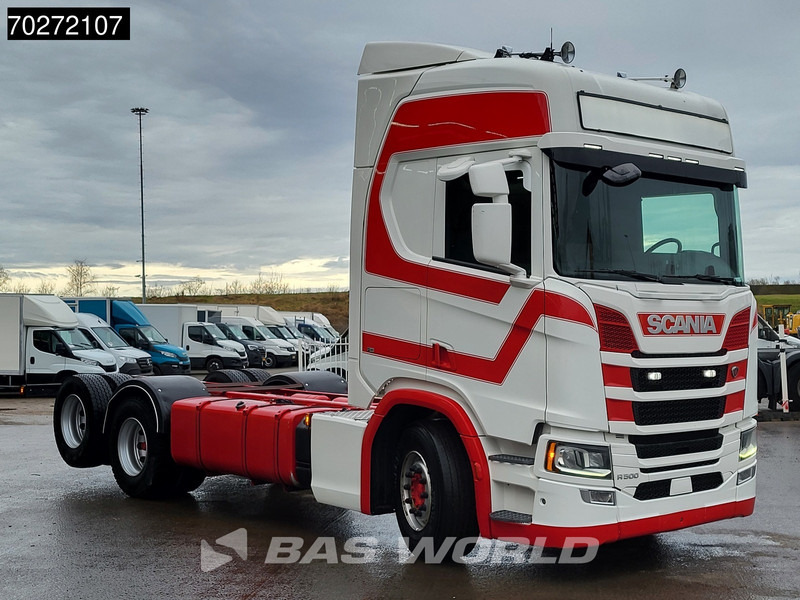 Scania R500 6X2 Chassis Retarder ACC Navi Liftachse Automatic Euro 6 - Chassis vrachtwagen: afbeelding 3 Scania R500 6X2 Chassis Retarder ACC Navi Liftachse Automatic Euro 6 - Chassis vrachtwagen: afbeelding 3