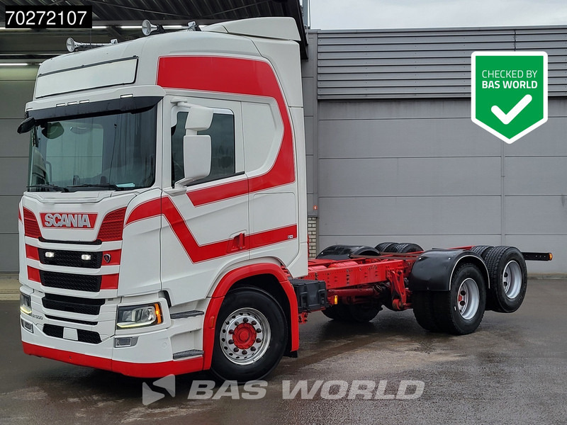 Scania R500 6X2 Chassis Retarder ACC Navi Liftachse Automatic Euro 6 - Chassis vrachtwagen: afbeelding 1 Scania R500 6X2 Chassis Retarder ACC Navi Liftachse Automatic Euro 6 - Chassis vrachtwagen: afbeelding 1