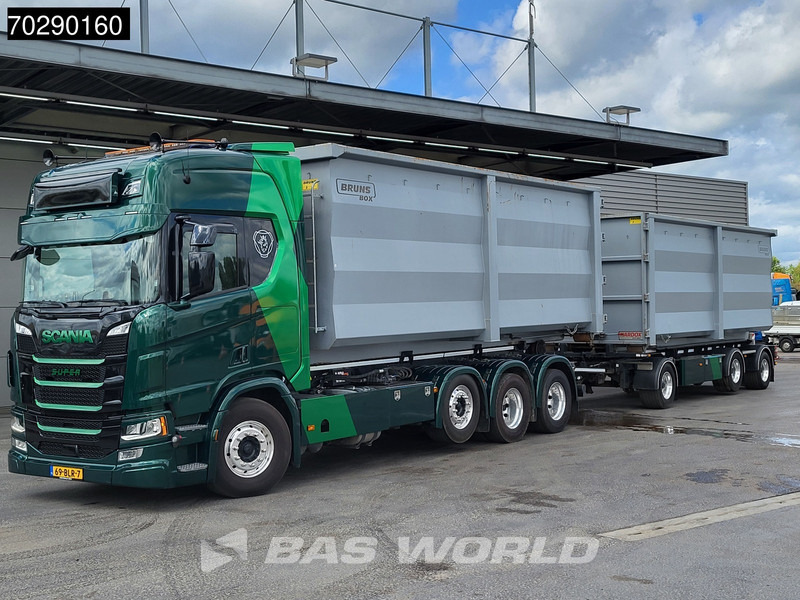 Scania R500 8X2 NL-Truck VDL SK-25-6600 Hooklift Retarder 2xTanks Navi ACC Euro 6 - Haakarmsysteem vrachtwagen: afbeelding 5 Scania R500 8X2 NL-Truck VDL SK-25-6600 Hooklift Retarder 2xTanks Navi ACC Euro 6 - Haakarmsysteem vrachtwagen: afbeelding 5