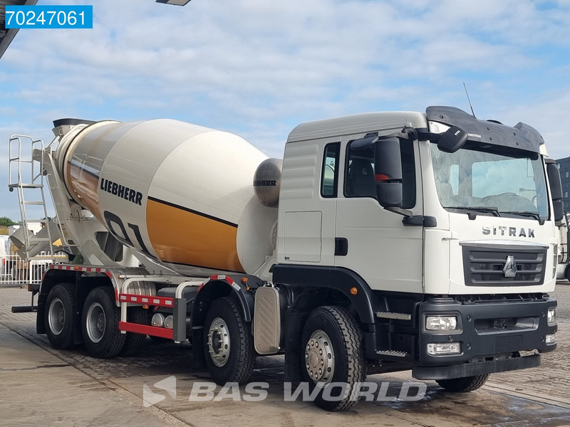 Sitrak G5 350 8X4 NEW! 8m3 Liebherr Mixer Big-Axle Steel Suspension - Betonmixer: afbeelding 3 Sitrak G5 350 8X4 NEW! 8m3 Liebherr Mixer Big-Axle Steel Suspension - Betonmixer: afbeelding 3