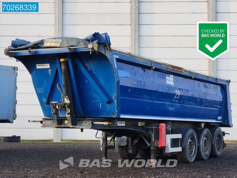 TISVOL A-890150-EAL VR 3 axles 29m3 Liftachse ALU - Kipper oplegger: afbeelding 1 TISVOL A-890150-EAL VR 3 axles 29m3 Liftachse ALU - Kipper oplegger: afbeelding 1