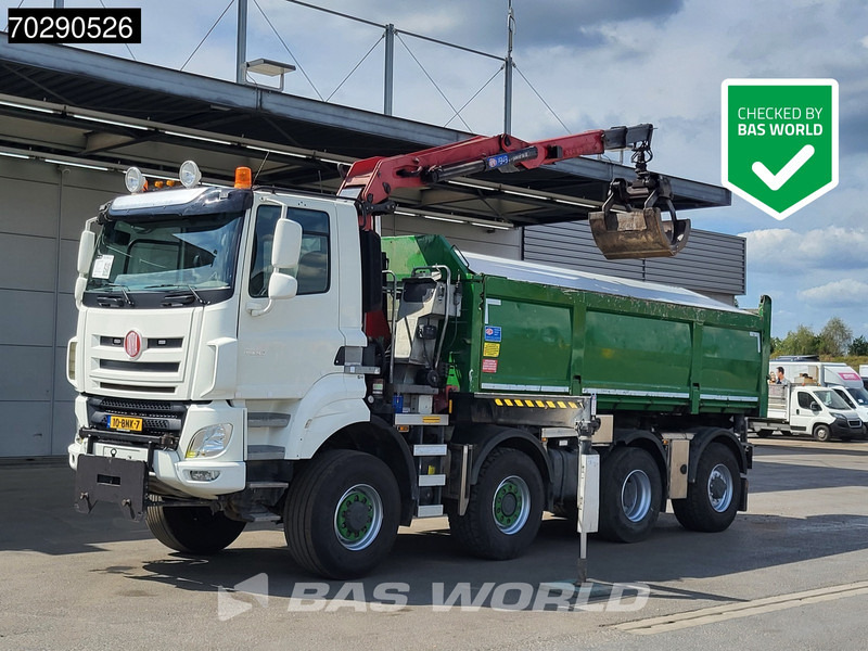 Tatra Tatra Phoenix 8P6R43/Phoenix 8X6 NL-Truck HMF 1943Z Crane 17m3 HSW Big-Axle Steering-Axle 8x6 Automatic Euro 6 - Kipper vrachtwagen, Kraanwagen: afbeelding 1 Tatra Tatra Phoenix 8P6R43/Phoenix 8X6 NL-Truck HMF 1943Z Crane 17m3 HSW Big-Axle Steering-Axle 8x6 Automatic Euro 6 - Kipper vrachtwagen, Kraanwagen: afbeelding 1
