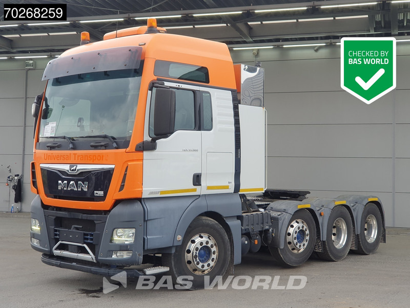 MAN TGX 41.580 8X4 160T Retarder XXL Lift+Lenkachse Standklima ACC Xenon - Trekker: afbeelding 1 MAN TGX 41.580 8X4 160T Retarder XXL Lift+Lenkachse Standklima ACC Xenon - Trekker: afbeelding 1