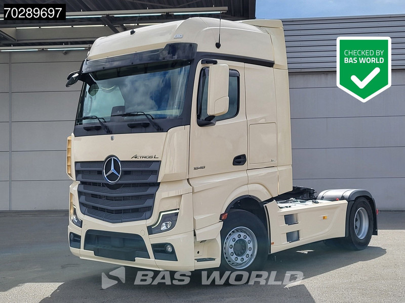 Mercedes-Benz Actros 1848 4X2 BigSpace Retarder Standklima PPC Navi ACC LED - Trekker: afbeelding 1 Mercedes-Benz Actros 1848 4X2 BigSpace Retarder Standklima PPC Navi ACC LED - Trekker: afbeelding 1