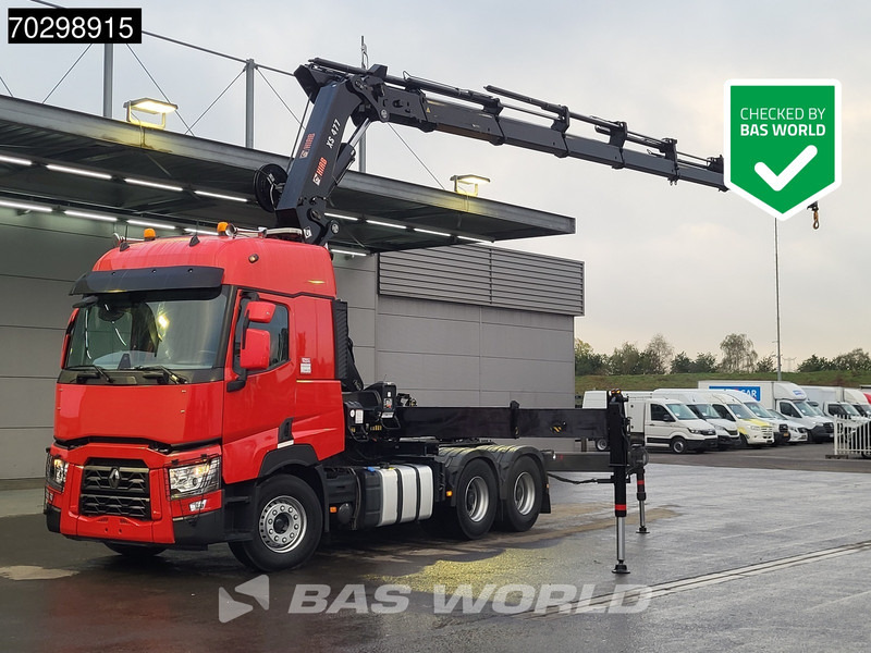 Renault T 520 6X4 Hiab 477E-7 HIDUO Crane Kran Big-Axle Euro 6 - Trekker: afbeelding 1 Renault T 520 6X4 Hiab 477E-7 HIDUO Crane Kran Big-Axle Euro 6 - Trekker: afbeelding 1
