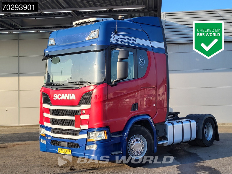 Scania R450 R 4X2 NL-Truck Retarder Standklima ACC Hydraulik Euro 6 - Trekker: afbeelding 1 Scania R450 R 4X2 NL-Truck Retarder Standklima ACC Hydraulik Euro 6 - Trekker: afbeelding 1