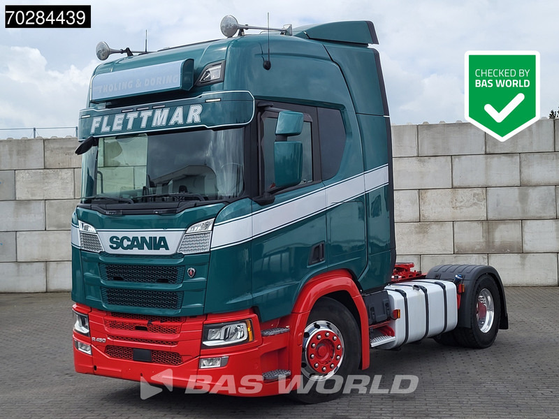 Scania R450 R 4X2 Retarder Standklima Alcoa's Navi ACC LED - Trekker: afbeelding 1 Scania R450 R 4X2 Retarder Standklima Alcoa's Navi ACC LED - Trekker: afbeelding 1