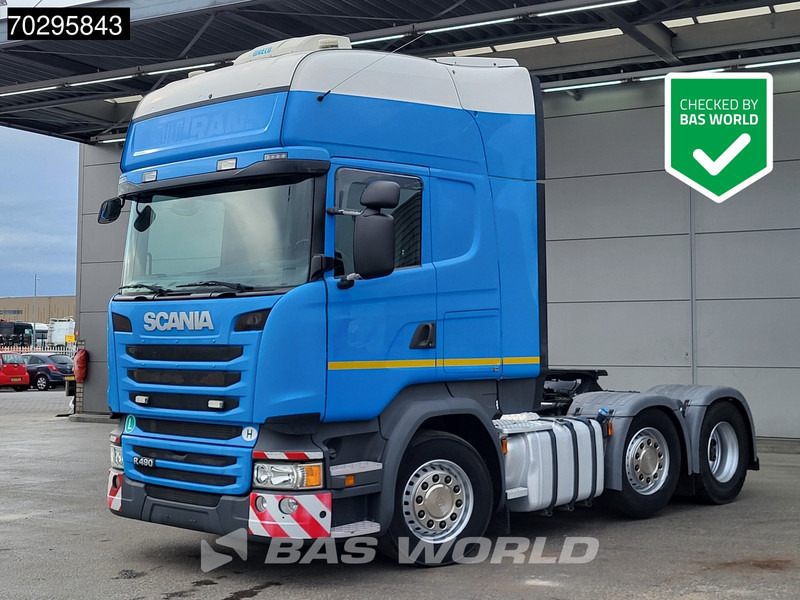 Scania R490 R 6X2 Full-Air Retarder 2x Tanks Lift+Lenkachse Standklima Euro 6 - Trekker: afbeelding 1 Scania R490 R 6X2 Full-Air Retarder 2x Tanks Lift+Lenkachse Standklima Euro 6 - Trekker: afbeelding 1