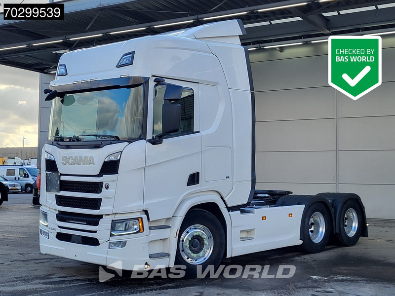 Scania R540 R 6X4 Full-Air Retarder Standairco Leder Alcoa's Navi ACC LED Euro 6 - Trekker: afbeelding 1 Scania R540 R 6X4 Full-Air Retarder Standairco Leder Alcoa's Navi ACC LED Euro 6 - Trekker: afbeelding 1