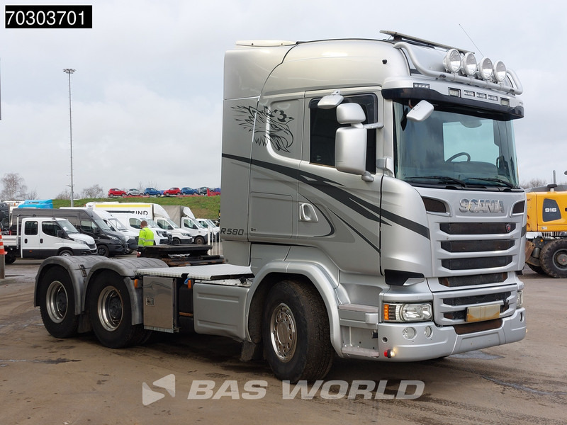 Scania R580 R 6X4 3-Pedals! Full-Air Retarder Hydraulik Drumbrakes Big-Axle - Trekker: afbeelding 3 Scania R580 R 6X4 3-Pedals! Full-Air Retarder Hydraulik Drumbrakes Big-Axle - Trekker: afbeelding 3