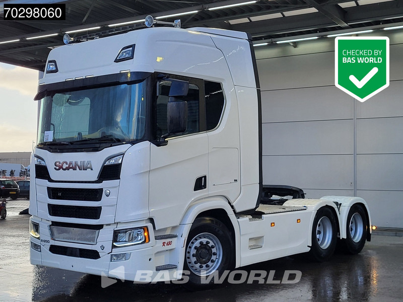 Scania R650 R 6X4 Full-Air! Retarder ACC Hydraulik Leder Navi Euro 6 - Trekker: afbeelding 1 Scania R650 R 6X4 Full-Air! Retarder ACC Hydraulik Leder Navi Euro 6 - Trekker: afbeelding 1